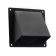 Product afbeelding voor Gevelklep Universeel 100/125/110x54mm Zwart