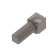 Product afbeelding voor Schlüter RONDEC-PRO Binnenhoek 90 Graden 8mm PVC Grijs I/PRO80G