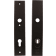 Product afbeelding voor Oxloc Veiligheidslangschild Recht Met Kruk-/Profielcilindergat 251x50mm PC92 Aluminium Zwart SKG3