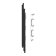 Product afbeelding voor Keralit Eindkap En Connector Links 2819 Zwart Classic Nerf 5st