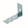 Product afbeelding voor GB Lijmmuuranker 40x68mm 22x1,25mm Verzinkt 21351B 