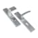 Product afbeelding voor AMI Veiligheidsdeurgarnituur Duwer-Knop Recht Langschild PC55 251x50mm SKG3 Aluminium F1 Met Kerntrekbeveiliging