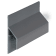 Product afbeelding voor Keralit Trim/Kraal Aansluitprofiel 17mm 600cm Dustgrey Pure Mat