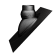 Product afbeelding voor Ubbink Dakdoorvoerpan Ubiflex Universeel 131mm 500x600mm 15-55 Graden Met Schaal Zwart