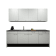 Product afbeelding voor Procasa Keuken 240cm Compleet Wit Spoelbak Links Uit Midden Met Inbouwkoelkast Links