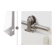 Product afbeelding voor Skantrae Hang&Sluitwerkpakket 547SSL Delta RVS En Set Deurgrepen Vernal 50 RVS