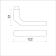 Product afbeelding voor AMI Deurkruk 369 Duimmodel M6 Aluminium F1 Gatdeel