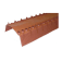 Product afbeelding voor Nedsale Air Flex Top Ondervorst 75mm 1m Polypropyleen Rood