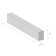 Product afbeelding voor Holonite Badceldorpel 40x60mm 100cm Lichtgrijs Nr.6 Verpakt