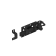 Product afbeelding voor GB Rolschuif Vlak 100x44mm Zwart Verzinkt 74470B