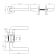 Product afbeelding voor Intersteel Deurkruk Derby Met Rozet 1 Paar 50x7mm 7mm Nokken Alu/Zwart