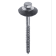 Product afbeelding voor Fis-Profi Golfplaatbout 7.0x130mm Zeskantkop 3-Delige Sluitschelp SW-11 DIN571 RVS A2 25st