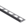 Product afbeelding voor Schlüter JOLLY-TSLA Decoratief Wandprofiel 11mm 300cm Alu Structuur Gecoat Licht Antraciet J110TSLA/300