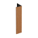 Product afbeelding voor Keralit Verlengd Eindprofiel 17x44mm 400cm Californian Redwood Classic Nerf