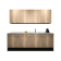 Product afbeelding voor Procasa Keuken 240cm Compleet Mountain Oak Spoelbak Rechts Uit Midden Met Geintegreerde Vaatwasser