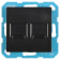 Product afbeelding voor ION Industries V1/J1 Radio/Tv Contactdoos Inbouw Zwart