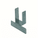 Product afbeelding voor GB Trussclip 71mm Verticaal Verzinkt 07965B
