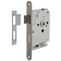 Product afbeelding voor Intersteel WC-Badkamerslot WC63/8mm Doornmaat 50mm Voorplaat Afgerond RVS Met Sluitplaat