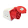 Product afbeelding voor Wandcontactdoos Opbouw 32A 5-polig 400V CEE Rood