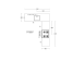 Product afbeelding voor Procasa Keuken Hoekwerkblad 185x186cm Zwart DE 2390 Multiplex Waterkering Spoelbak Lanesto DE040 Vlakinbouw Hart Spoelbak 90cm Van Links Blad1 Met Kraangat Hart Kookplaat KI2160ZT 95cm Van Links Blad2