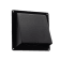 Product afbeelding voor Gevelklep 150mm Zwart