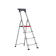 Product afbeelding voor Altrex Huishoudtrap Double Decker Enkel Oploopbaar 1x4 Treden Stahoogte 0.9m
