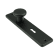 Product afbeelding voor AMI Kortschild 160/40 Recht Met Knop En Sleutelgat 180x41mm SL56 Aluminium Zwart