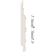 Product afbeelding voor Keralit Eindkap En Connector Links 2814 Sandcream Pure Mat RAL 9001 5st