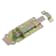 Product afbeelding voor Schuif Met Slotoog/Sluitlus 120mm Gebichromatiseerd