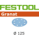 Product afbeelding voor Festool Schuurschijf STF D125/8 P150 GR/100 Granat 100st
