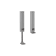 Product afbeelding voor Dictator Deurvastzetter Design-Line ZE-120 Slag t/m 120mm Zilver