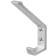 Product afbeelding voor Hermeta Hoed/Jashaak 0138-01E Enkel Aluminium Naturel