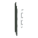 Product afbeelding voor Keralit Eindkap En Connector Links 2819 Donkergroen Classic Nerf 5st