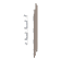 Product afbeelding voor Keralit Eindkap En Connector Rechts 2819 Vergrijsd Cedar Classic Nerf 5st
