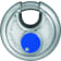 Product afbeelding voor Abus Discushangslot 24IB/70 RVS 70mm