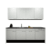 Product afbeelding voor Procasa Keuken 240cm Compleet Wit Spoelbak Links Uit Midden Met 2 Inbouw Apparaten Koelkast Links En Geintegreerde Vaatwasser