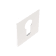 Product afbeelding voor Skantrae Cilinderrozet Squared Regular Wit
