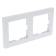Product afbeelding voor Q-Link S-Line Afdekraam Horizontaal/Verticaal 2-voudig Polarwit 1st