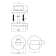 Product afbeelding voor Intersteel WC-rozet Rond 1 Paar 8mm RVS Met Onderrozet Metaal