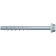 Product afbeelding voor Fischer Betonschroef FBS II 10x60mm Zeskantkop Verzinkt 50st 536858