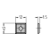 Product afbeelding voor Trasco Keermes Hardmetaal 12x12x1,5mm 4-Zijdig