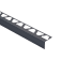 Product afbeelding voor Schlüter BARA-RW Afsluitprofiel 55mm 250cm Alu Met Kleurcoating Antracietgrijs RW55AG