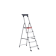 Product afbeelding voor Altrex Huishoudtrap Double Decker Enkel Oploopbaar 1x5 Treden Stahoogte 1.5m
