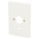 Product afbeelding voor Q-Link Montageplaat Combi Felsmoer M4 Polarwit