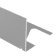 Product afbeelding voor Schlüter BARA-RWL Geperforeerd Hoekprofiel 120mm 250cm Alu Met Kleurcoating Pastelgrijs RWL120PG