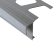 Product afbeelding voor Schlüter BARA-RAK Balkonrandprofiel 50mm 250cm Alu Met Kleurcoating Grijs Metallic RAK50GM