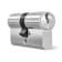 Product afbeelding voor DOM Profielcilinder 333 Plura Dubbel 45/45mm Messing Vernikkeld Mat SKG2