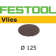 Product afbeelding voor Festool Schuurvlies STF D125 FN 320 VL/10 Vlies 10st