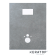 Product afbeelding voor Keratop Tec-Board Toiletpaneel 130x100cm 13mm Silver Stone Met 4 Sparingen