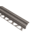 Product afbeelding voor Schlüter DILEX-AHK Holplintprofiel 12,5mm 250cm Alu Structuur Gecoat Steengrijs AHK1S125TSSG